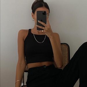 NWT - Princess Polly tank in black